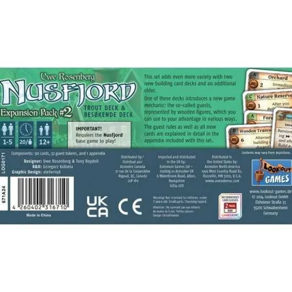 Nusfjord: Trout and Besokende Decks (Exp. 2) (engl.)