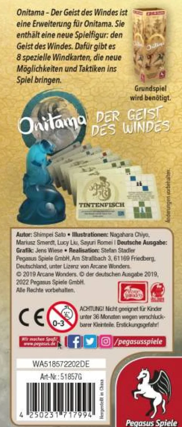 Onitama: Geist des Windes (Erw.)