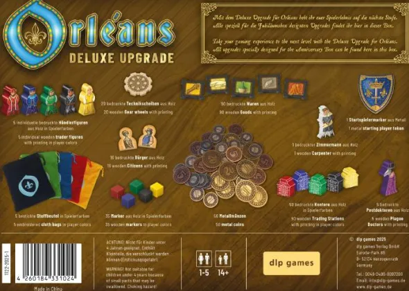 Orléans Deluxe Upgrade (Erw.) (deutsch/engl.)