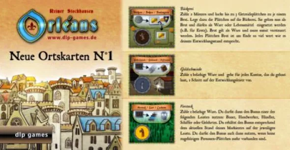 Orléans: Ortskarten-Edition N°1 (Erw.)