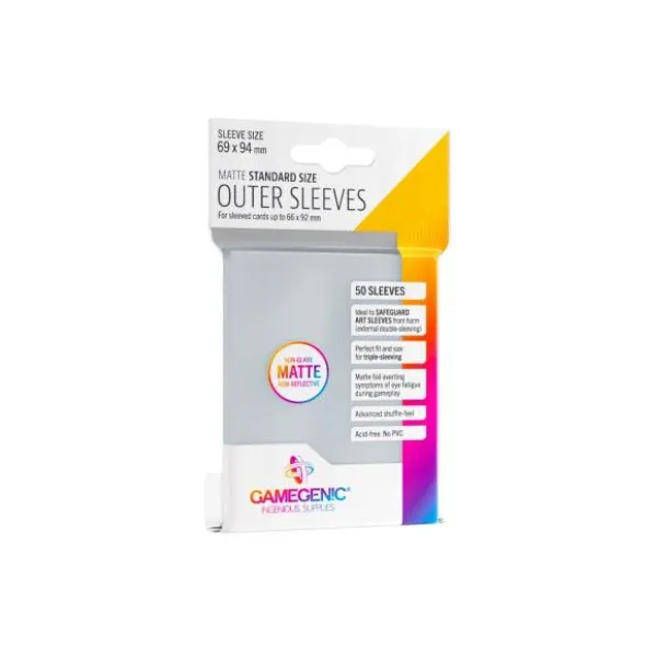 Outer Sleeves Matte Standard Size (Einzelpack)
