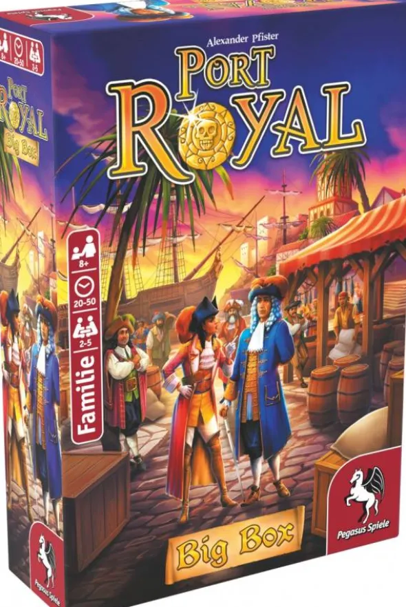 Port Royal Big Box inkl. Promokarte Spieler (deutsch)