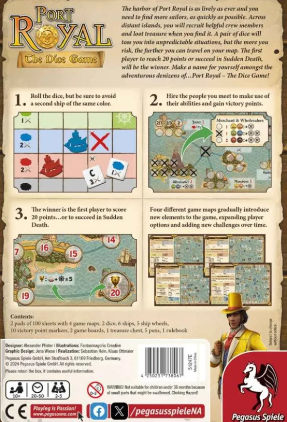 Port Royal - The Dice Game (engl.)
