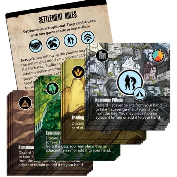 Posthuman Saga - Siedlungen (Mini-Erw.)