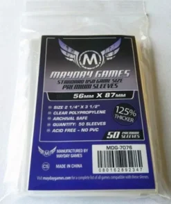 Premium USA Board Game Sleeves (50) 56mm x 87mm (lila) - 7076