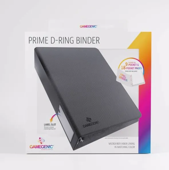 Prime D-Ring-Binder Black