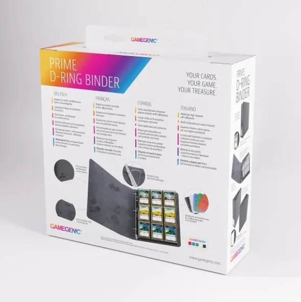 Prime D-Ring-Binder Black