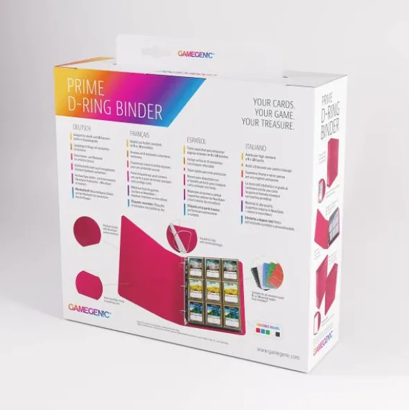 Prime D-Ring-Binder Red