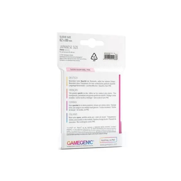 PRIME Japanese Sized Sleeves Pink