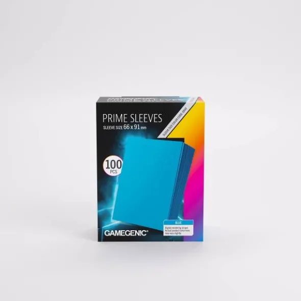 Prime Sleeves Blue 66mm x 91mm