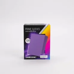 Prime Sleeves Purple 66mm x 91mm