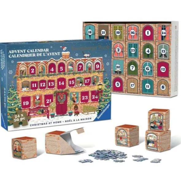 Puzzle Advent Kalender - Christmas at Home