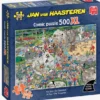 Puzzle: Der Tiergarten (Jan van Haasteren) (500 XL Teile)