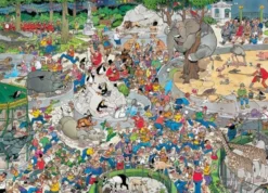 Puzzle: Der Tiergarten (Jan van Haasteren) (500 XL Teile)