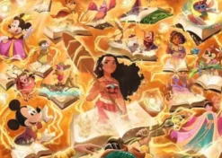Puzzle: Disney Lorcana - Glimmers of the Realm: Amber (1000 Teile)