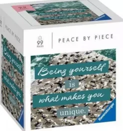 Puzzle: Du selbst zu sein, ist das, was dich einzigartig macht (99 Teile)