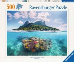 Puzzle: Insel und Korallenwelt (500 Teile)