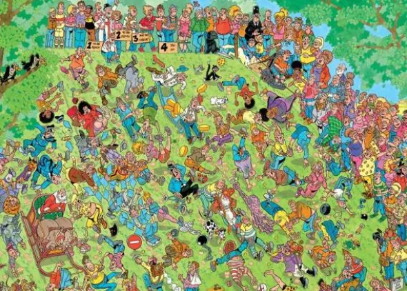 Puzzle: 2026 #5 (Jan van Haasteren) (1000 Teile)
