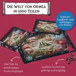 Puzzle: Orméa - das offizielle Puzzle aus der Zamonien Welt (1000 Teile)