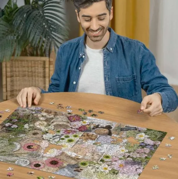 Puzzle: Prachtvolle Blumenliebe (1000 Teile)