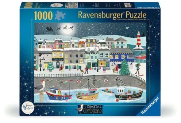 Puzzle: Weihnachten am Hafen (1000 Teile)