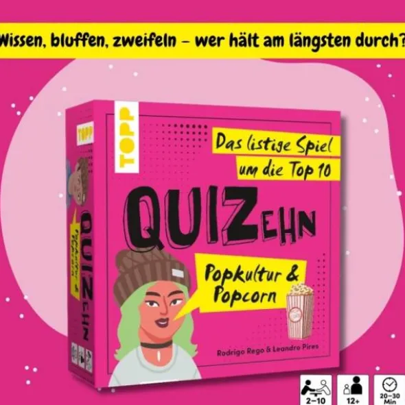 QUIZehn: Popkultur und Popcorn