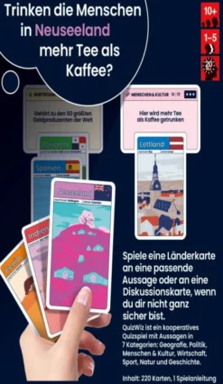 QuizWiz: Die kooperative Länder-Challenge
