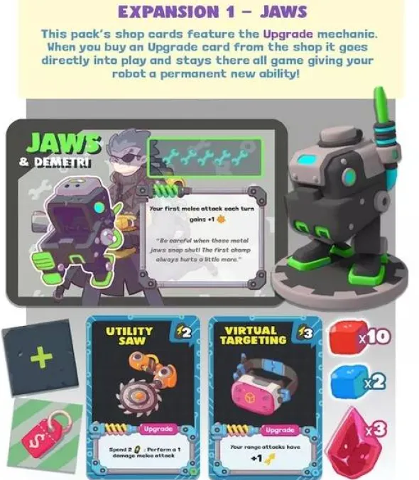 Robot Quest Arena Jaws Robot Pack (Exp.) (engl.)