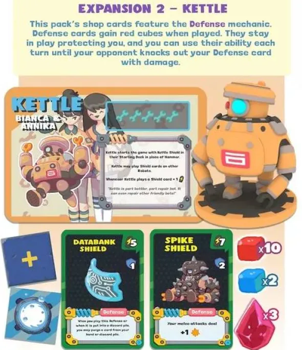 Robot Quest Arena Kettle Robot Pack (Exp.) (engl.)