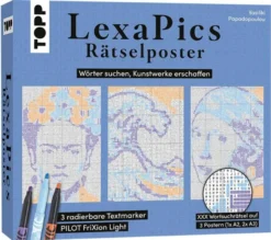 Rätsel-Set LexaPics - Wörter suchen, Kunstwerke erschaffen