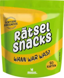 Rätsel Snacks: Wann war was?