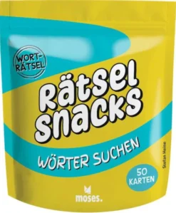 Rätsel Snacks: Wörter suchen