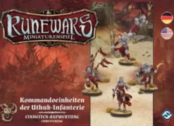 Runewars Miniaturenspiel - Kommandoeinheit der Uthuk-Infanterie (Erw.) (2. Wahl)
