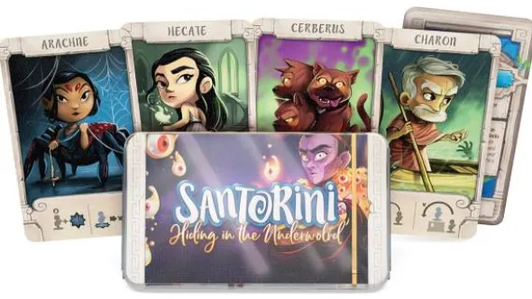 Santorini 2nd. Edition Hiding in the Underworld (Exp.) (engl.)