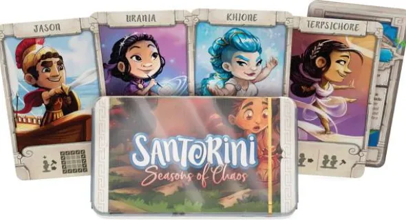Santorini 2nd. Edition Seasons of Chaos God Pack (Exp.) (engl.)