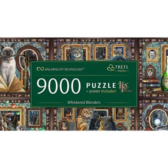 Schnurrbart Wunder Katzen - Lisa Parker (Puzzle)