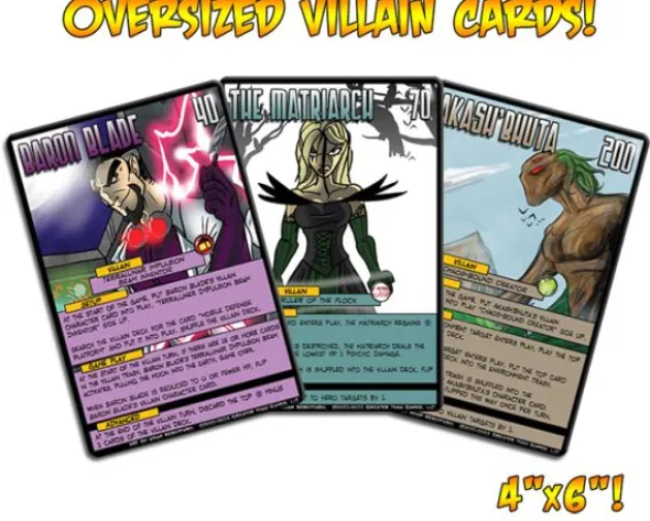 Sentinels of the Multiverse: Oversized Villian Cards (Exp.) (eng