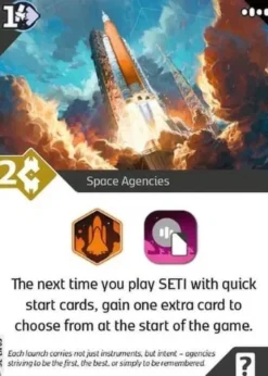 SETI Space Agencies Promo Card (Exp.) (engl.)