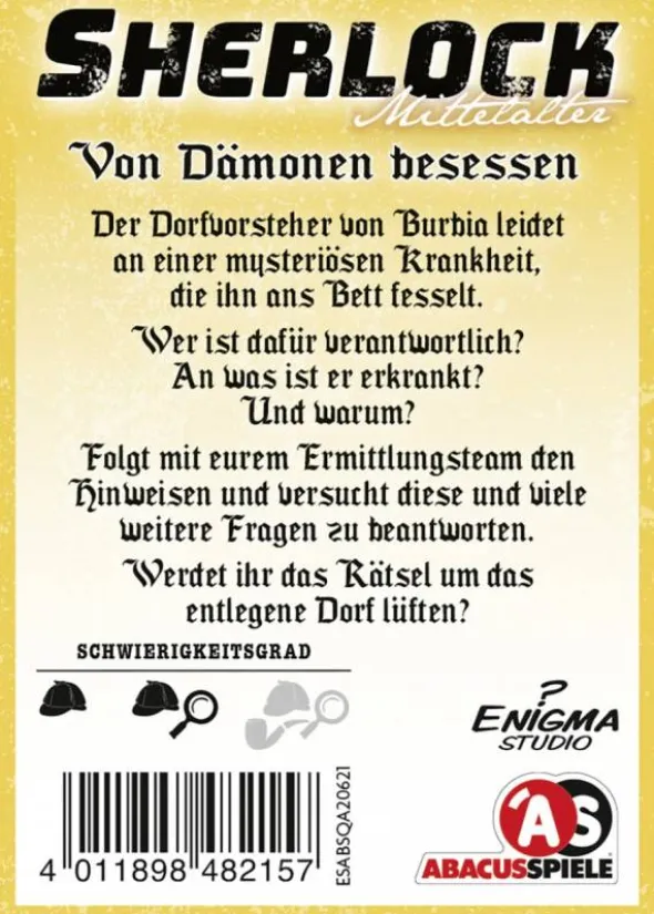 Sherlock Mittelalter - Von Dämonen besessen