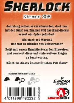 Sherlock: Zimmer 208