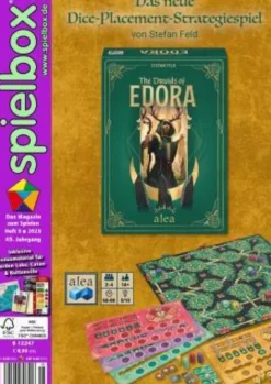 spielbox 2025 Heft 5 (inkl. Erw. für Garden Lake, Catan und Die glorreichen Gilden von Buttonville)