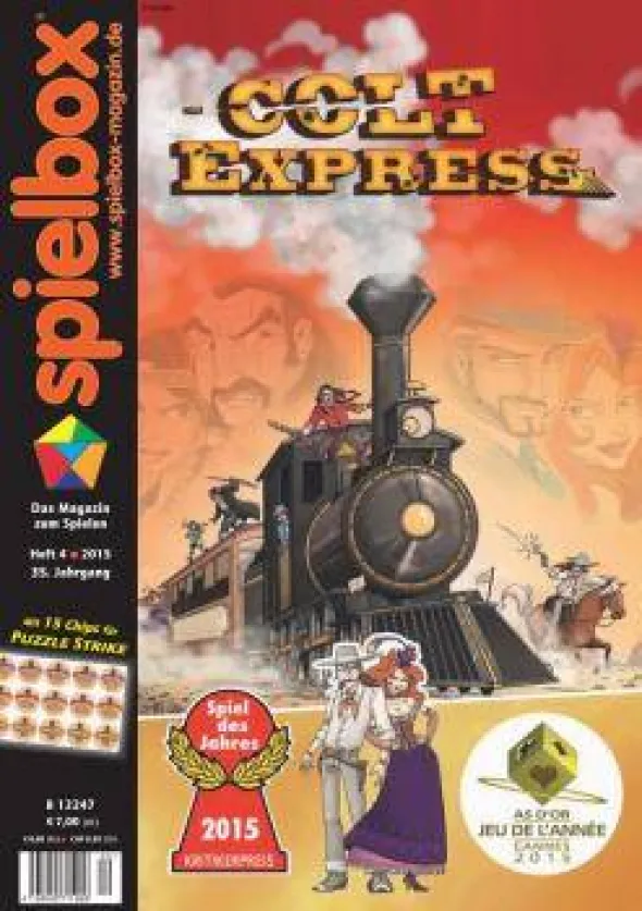Spielbox 2015 Heft 4 (inkl. Erw. für Puzzle Strike)
