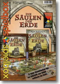 spielbox 2007 Heft 6 (inkl. Erw. für Säulen der Erde)