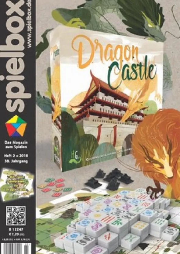 spielbox 2018 Heft 2 (inkl. Mini-Erw. für Dragon Castle)
