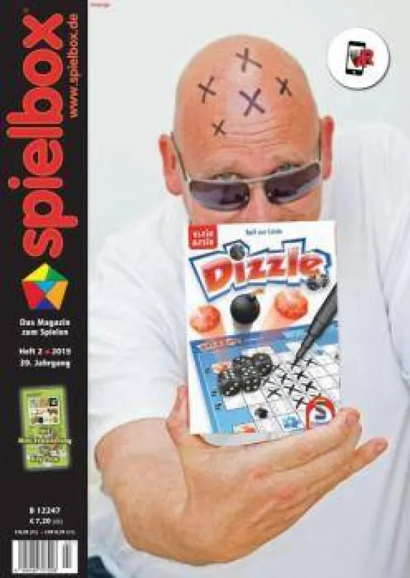 spielbox 2019 Heft 2 (inkl. Mini-Erw. für Key Flow)