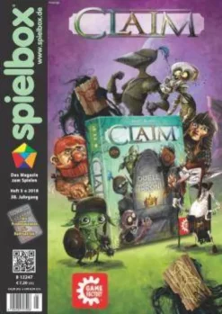 spielbox 2018 Heft 5 (inkl. Mini-Erw. Railroad Ink)