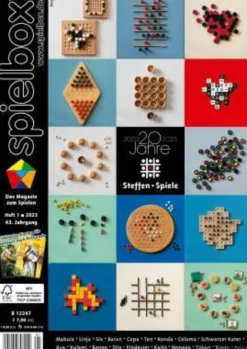 spielbox 2023 Heft 1 (inkl. Mini-Erw. Wettlauf nach El Dorado)