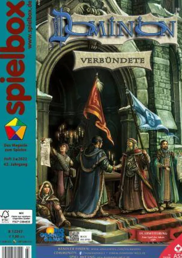 spielbox 2022 Heft 3 (inkl. neuem Fall für Chronicles of Crime)