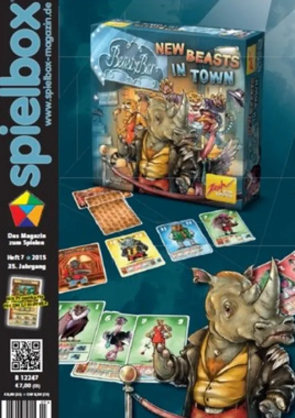Spielbox 2015 Heft 7 (inkl. Promo für Die Glasstraße)