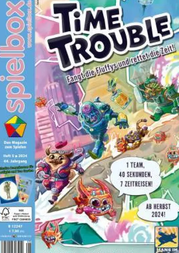 spielbox 2024 Heft 5 (inkl. Promo für Spotlight und Promo für Tea Garden)
